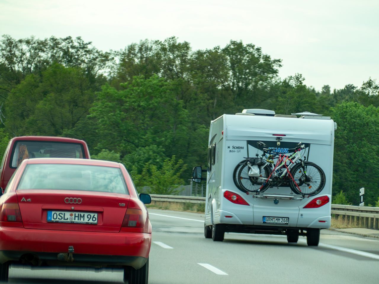 camping-car route bocage