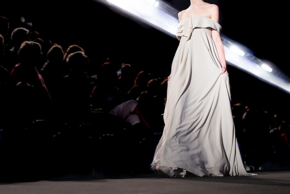 A,Fashion,Model,At,A,Catwalk,During,A,Fashion,Show