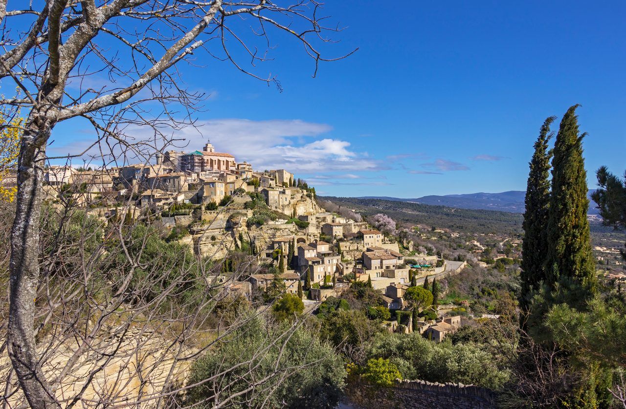 Gordes village parking
