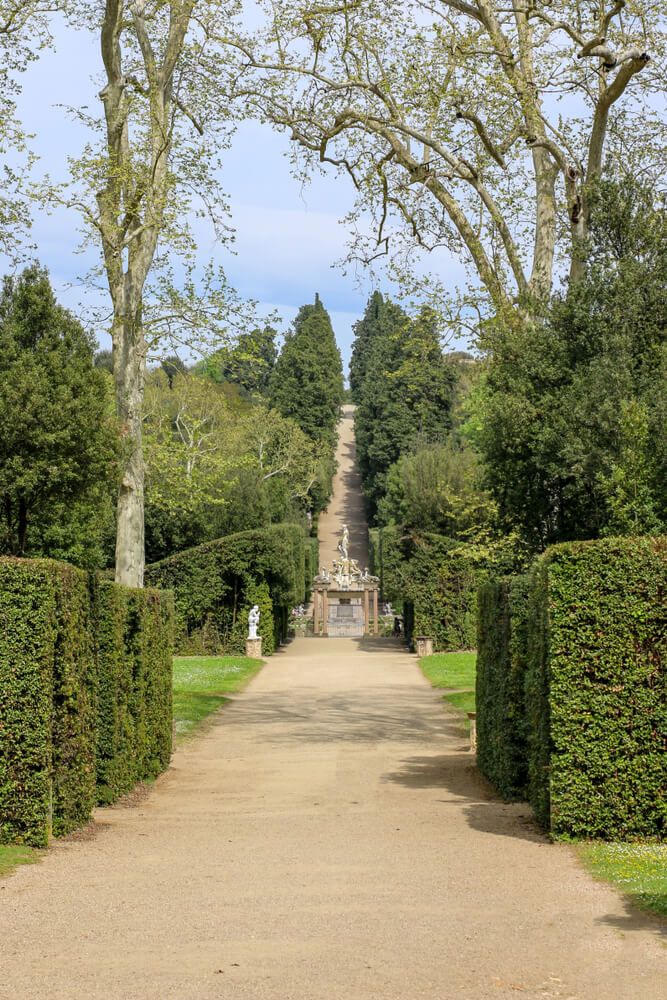 boboli gardens viottolone