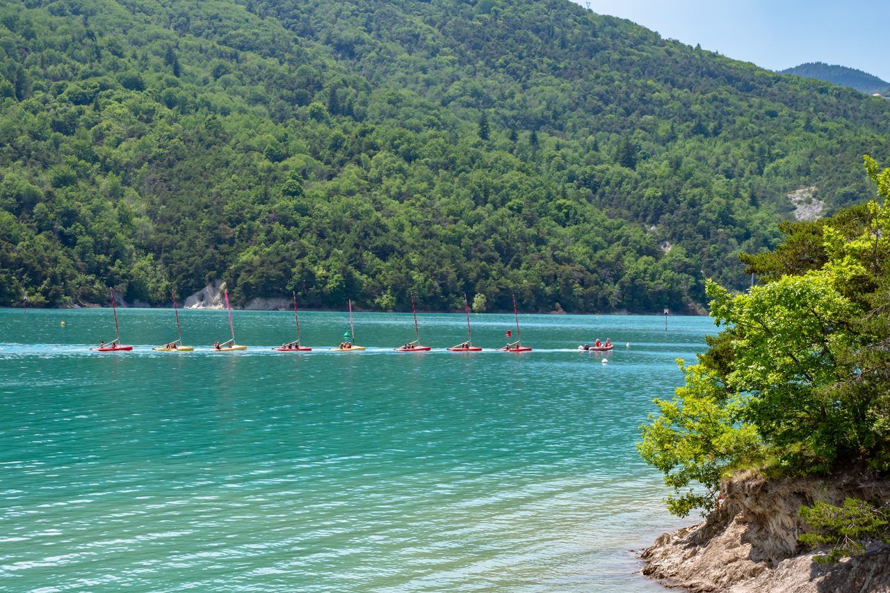 voile lac de Serre-Ponçon