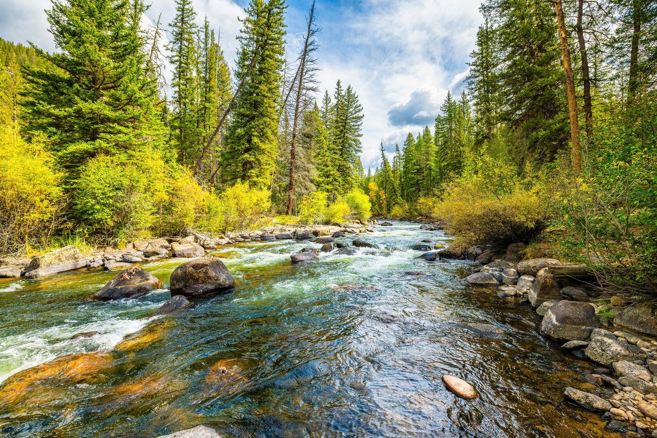 pêche et randonnée rivière