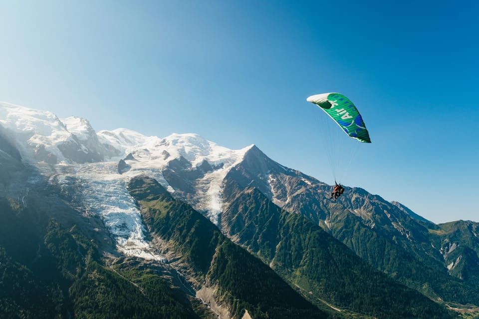 paragliding chamonix