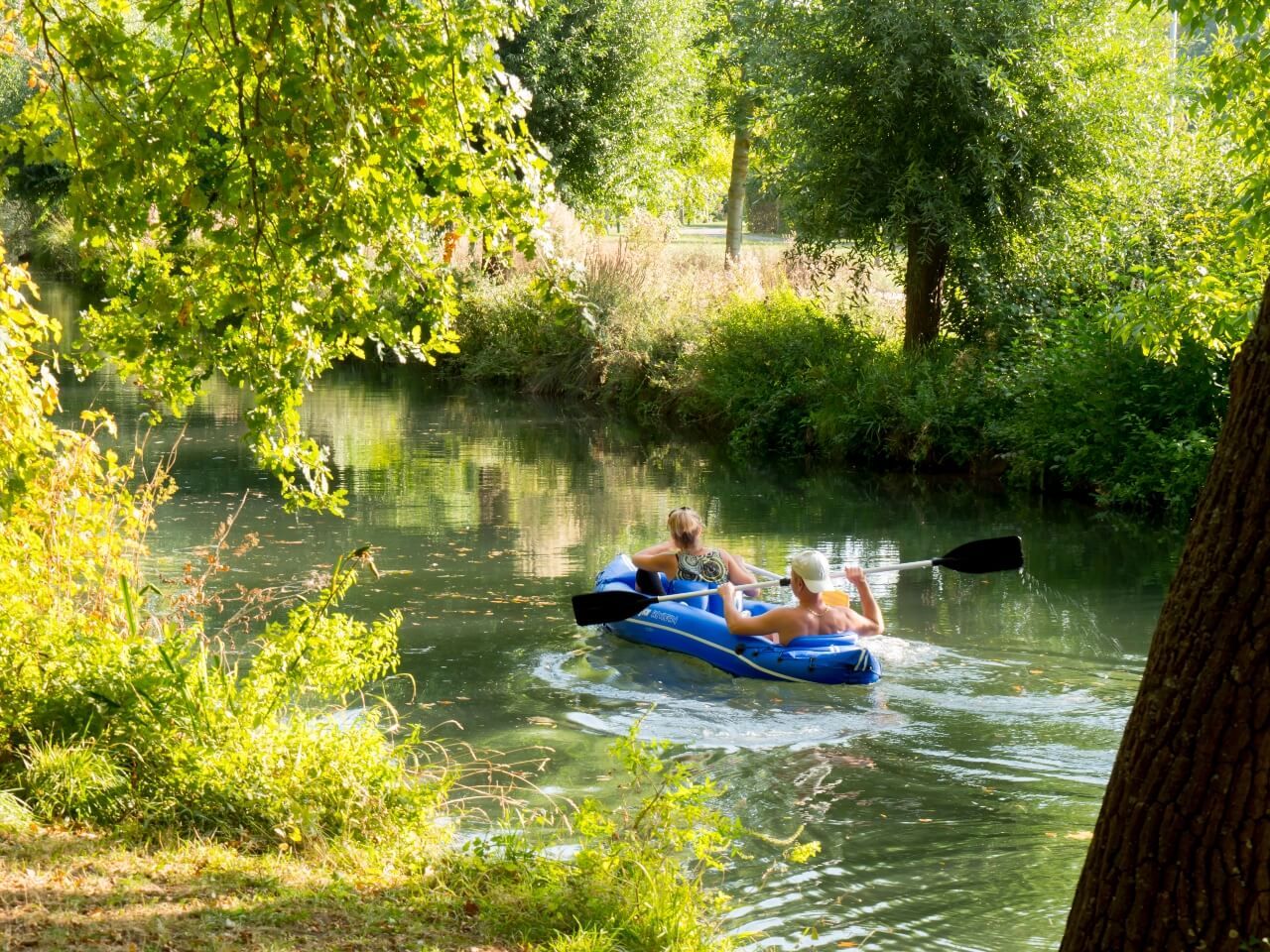 Rivière Eure kayak