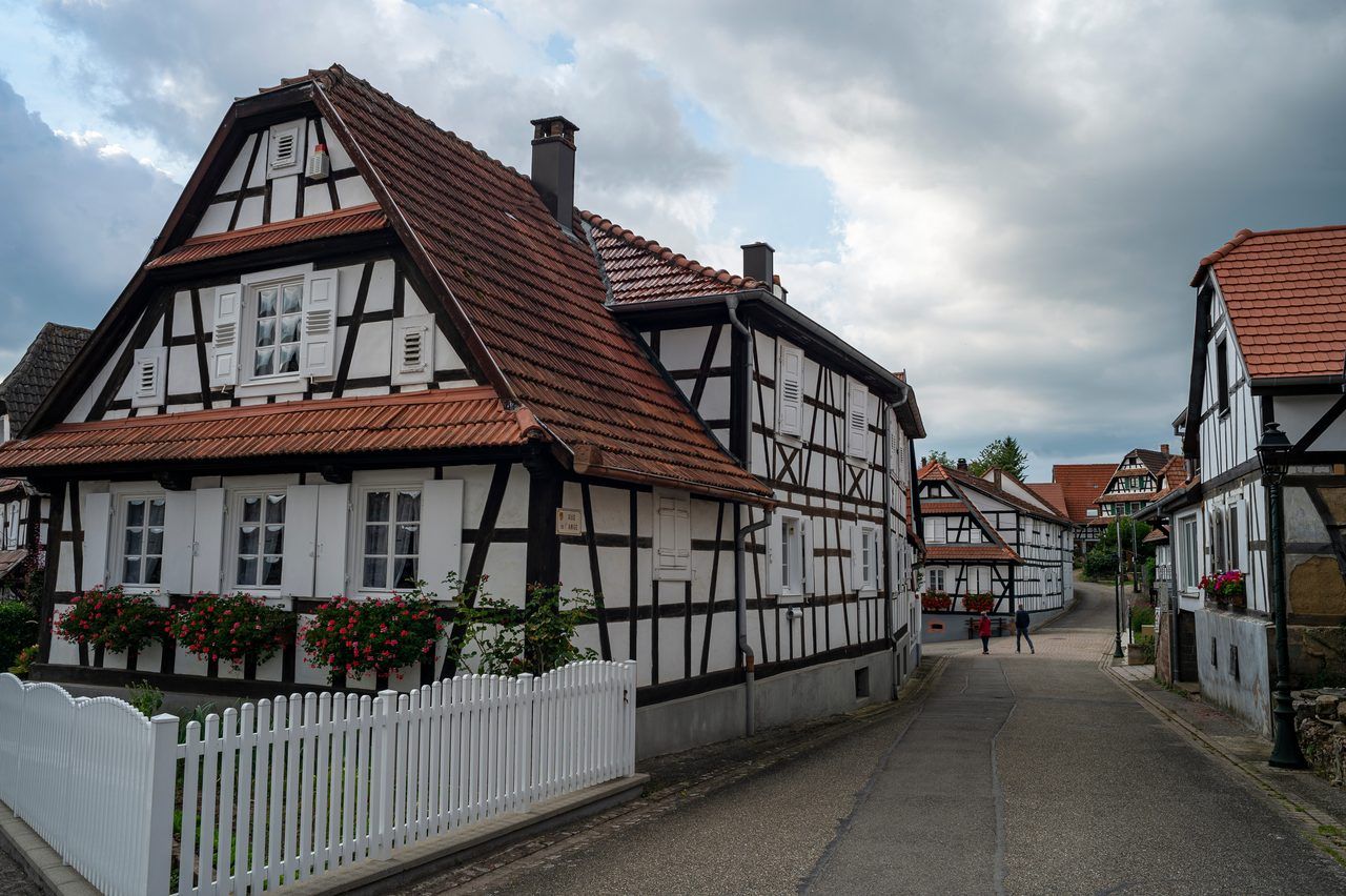 Hunspach village