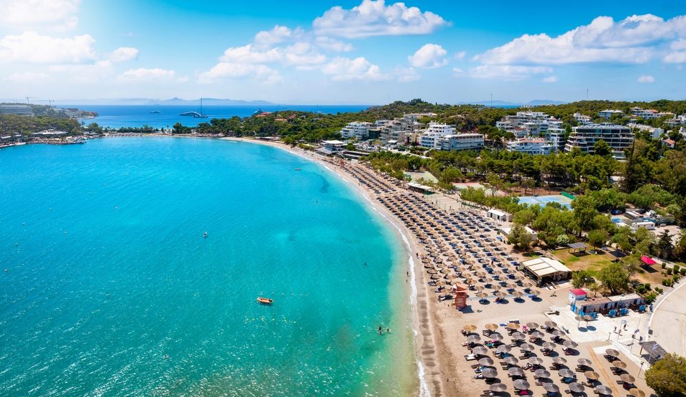 The,Beautiful,Beach,Of,Vouliagmeni,At,The,South,Riviera,Of