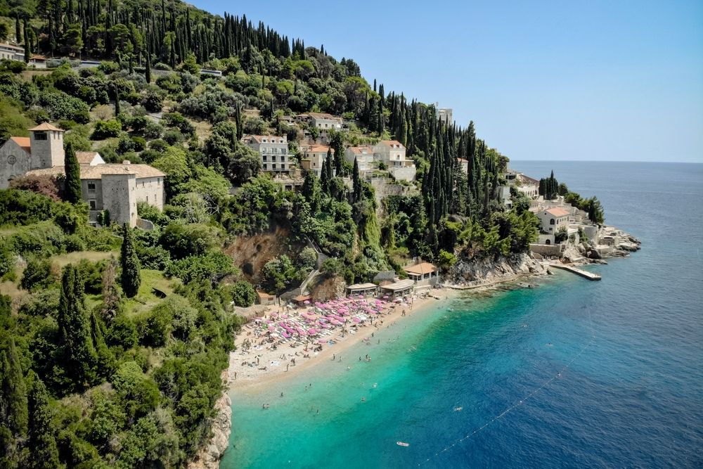 Sveti,Jakov,Beach,In,Dubrovnik,Located,In,The,Eastern,Part