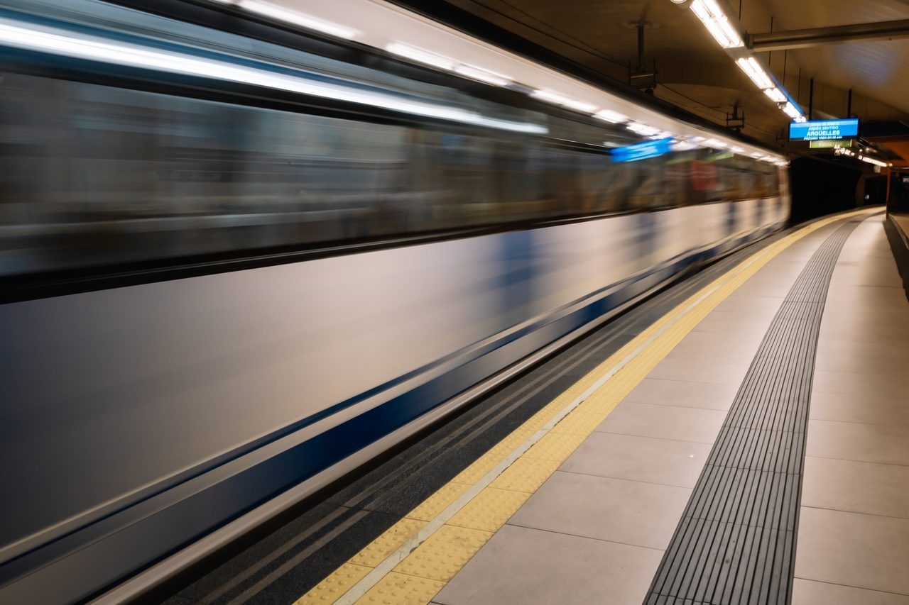 Madrid métro enfants