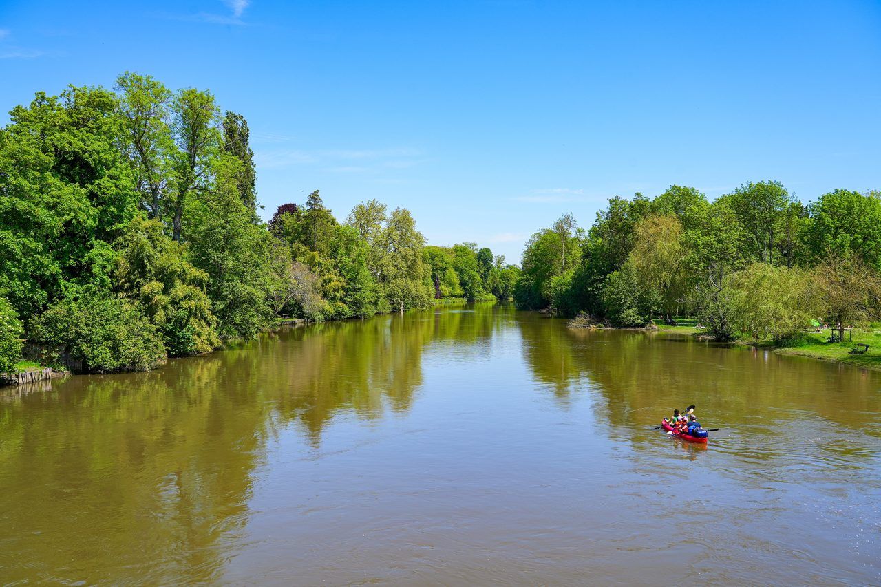 rivière Loing canoë