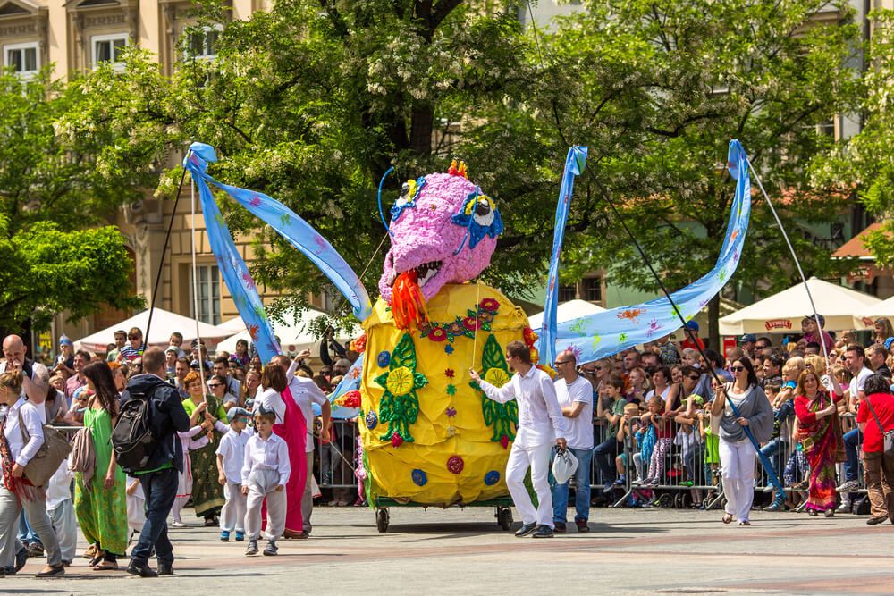 ¡Descubrir Cracovia durante el Desfile de Dragones!
