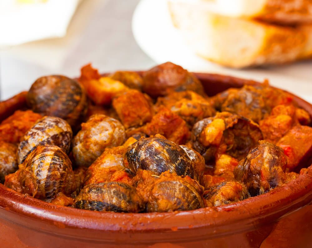 madrid specialties caracoles a la madrilena madrid style snails