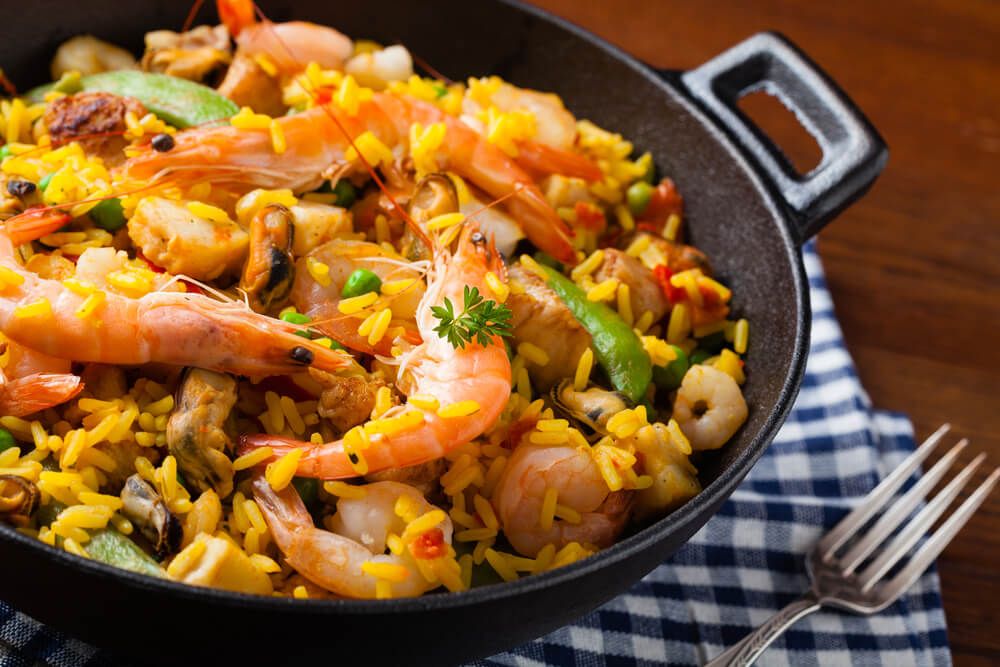 madrid specialties paella