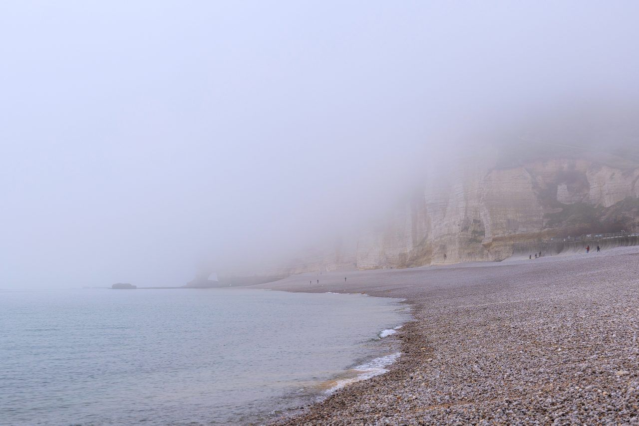 Plage d'Étretat galets