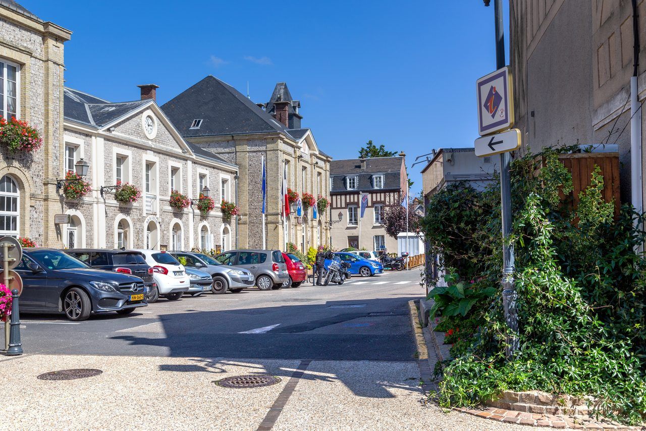 Étretat parking