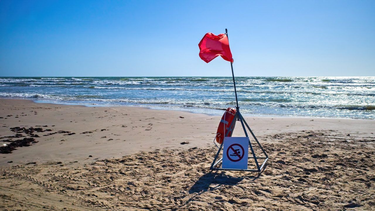 drapeau baignade plage