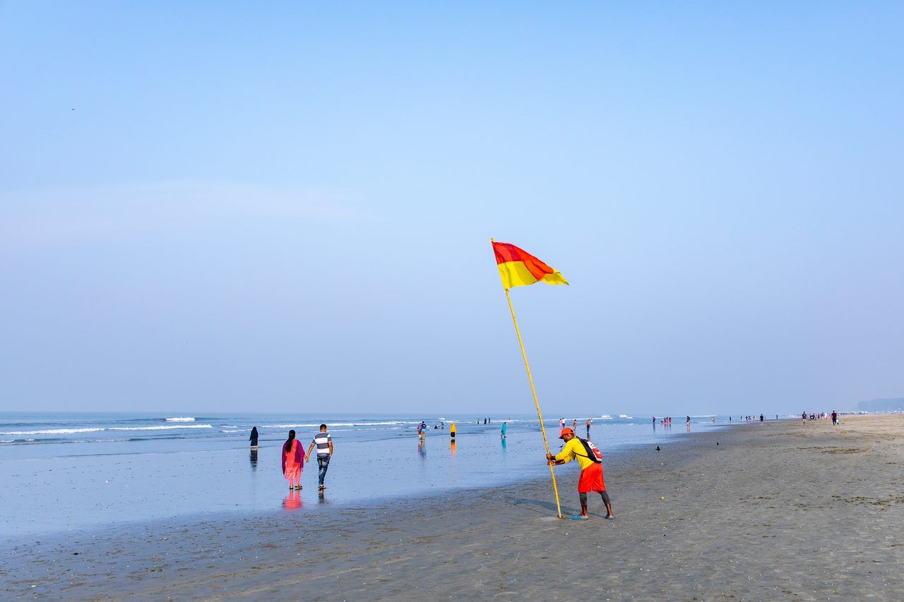 plage surveillée baignade