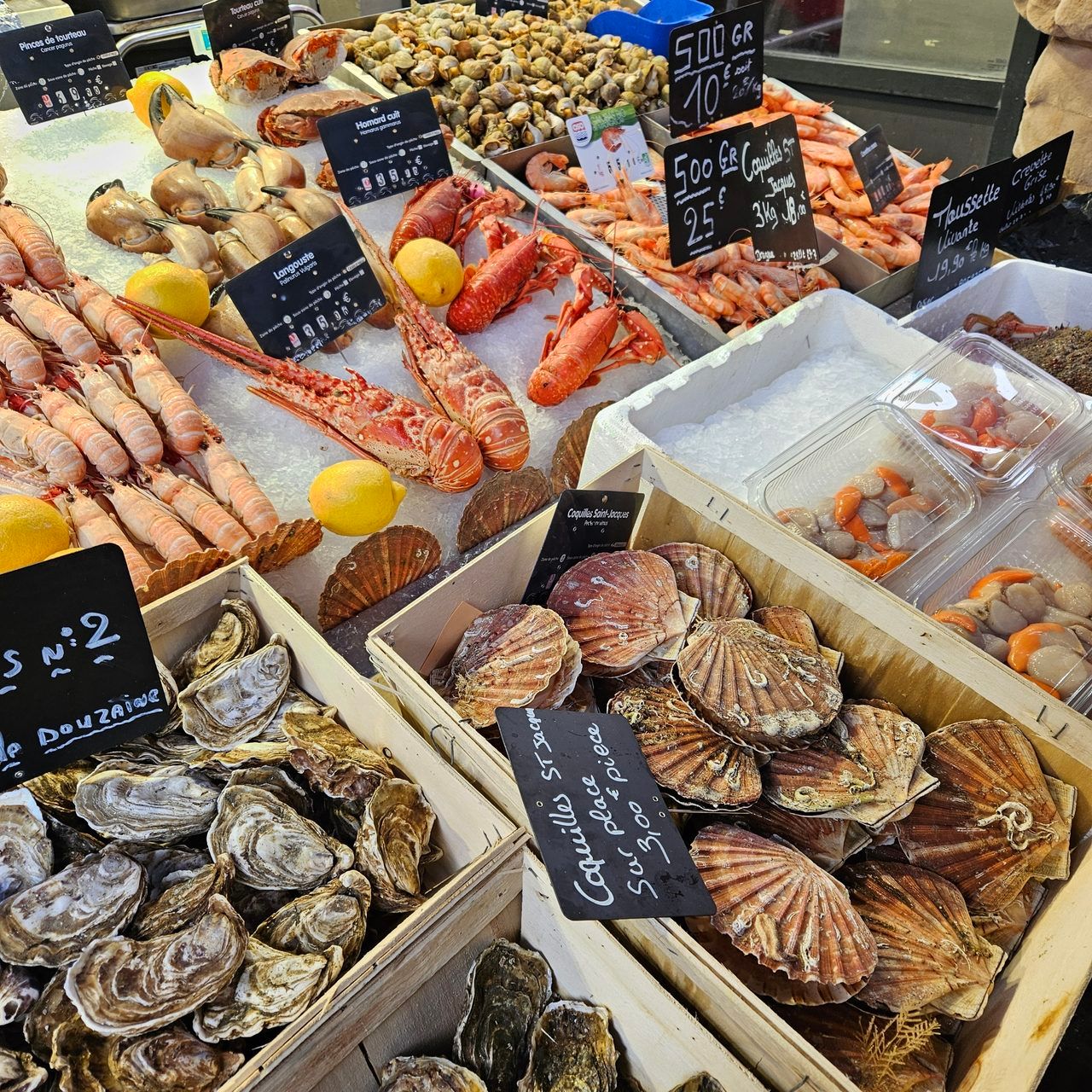 restaurant fruits de mer Bretagne