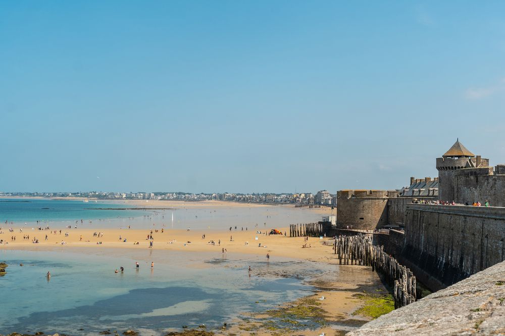 La plage du Sillon
