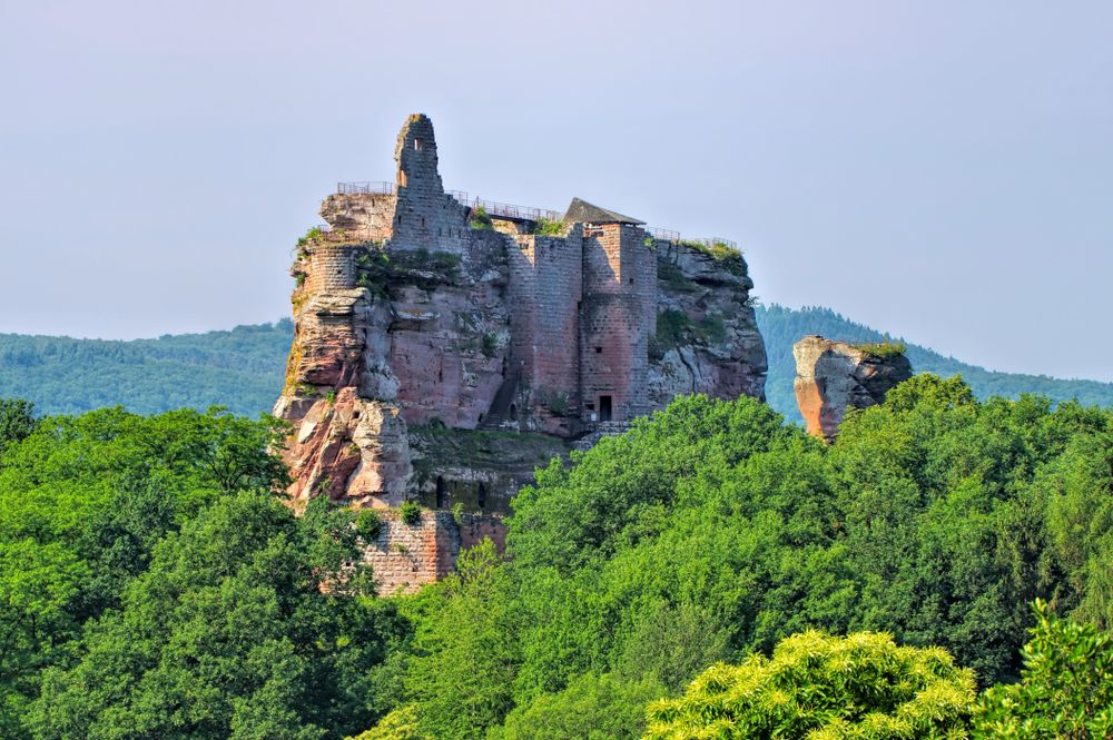 The,Castle,Ruin,Fleckenstein,In,Alsace,In,France