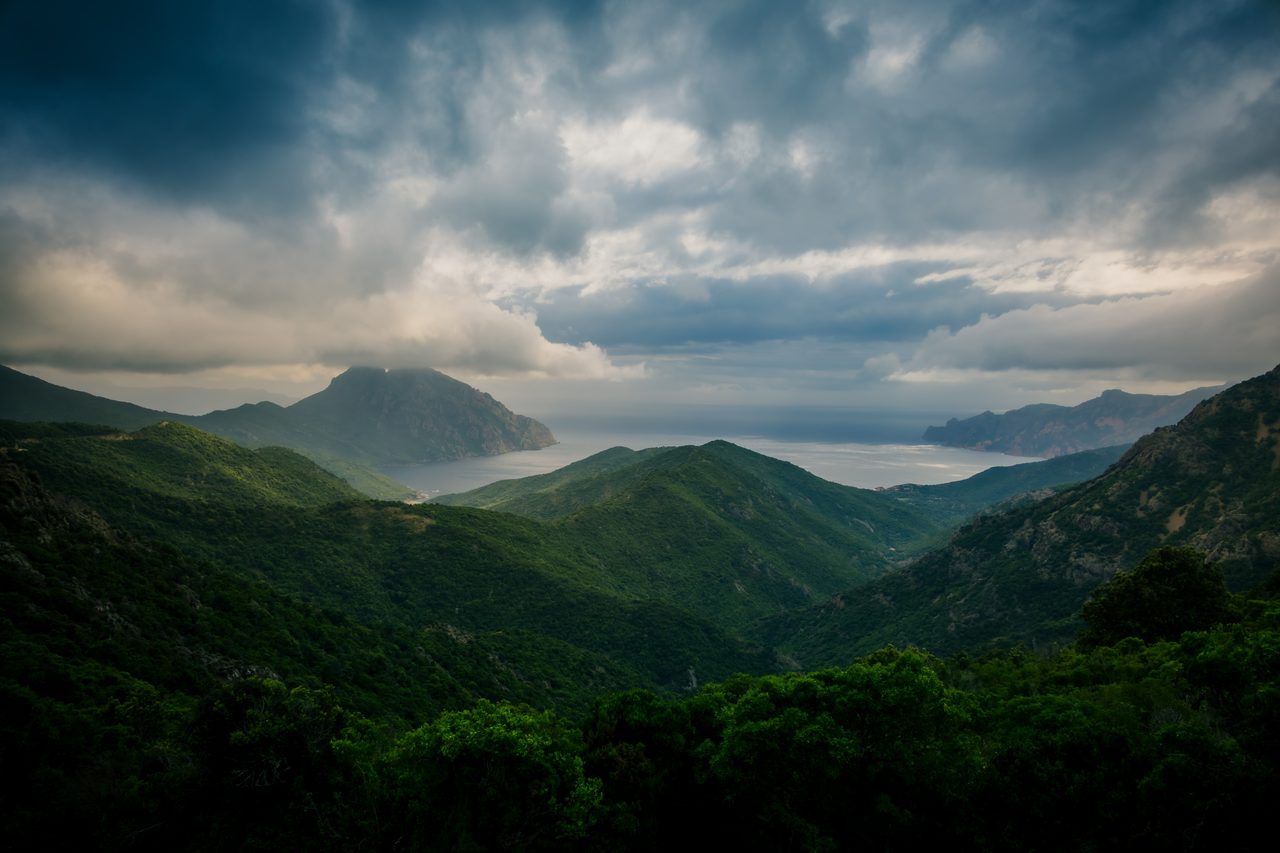 route de montagne Corse