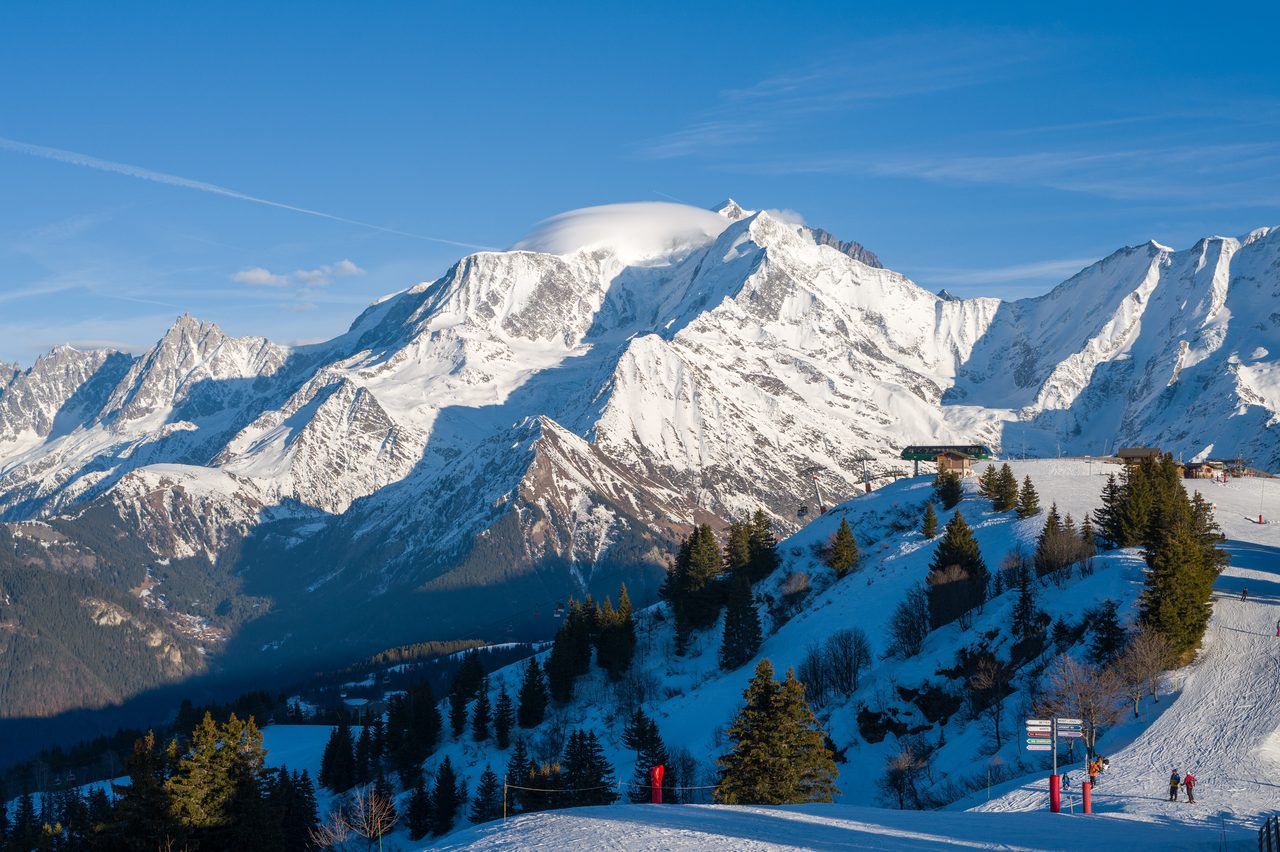 Megève station ski