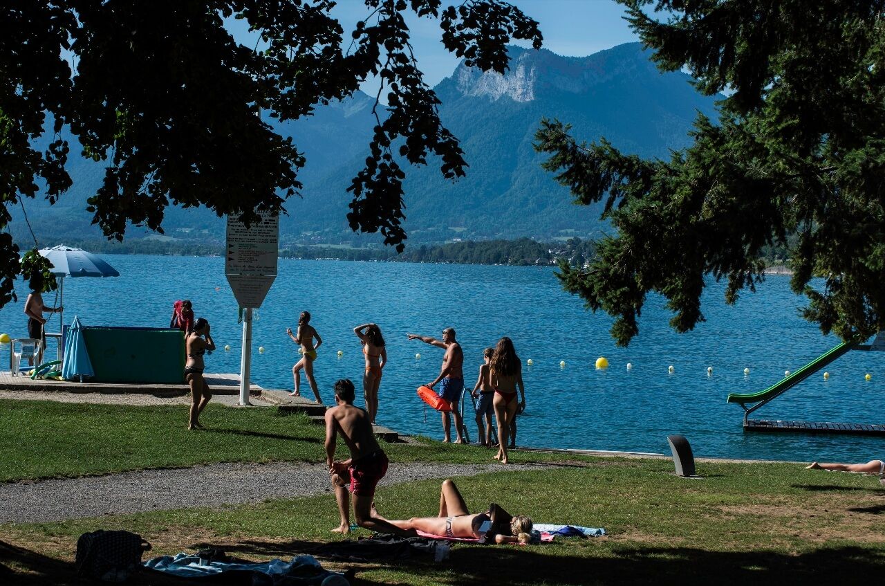 Plage de Talloires