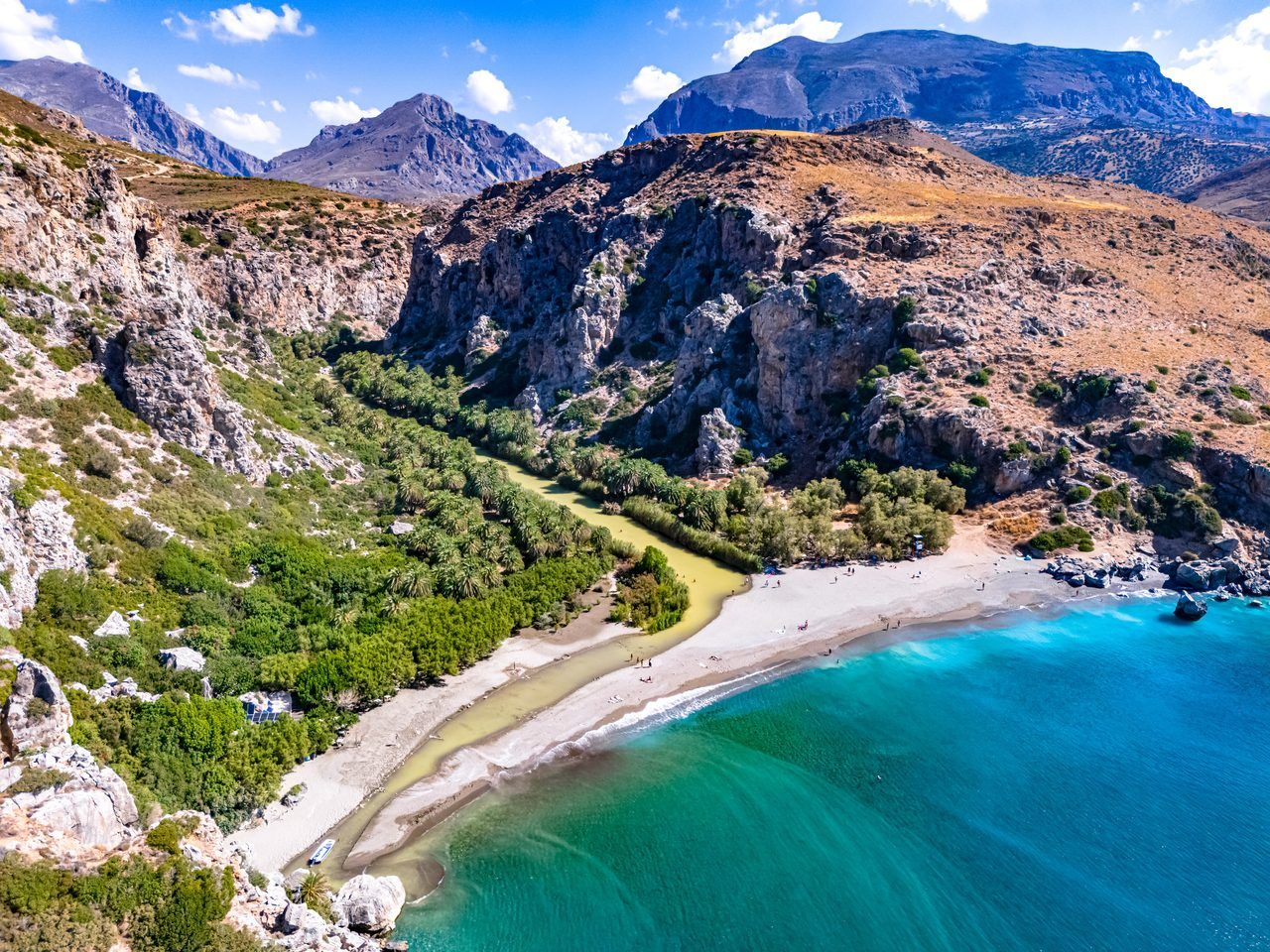 Plage de Preveli