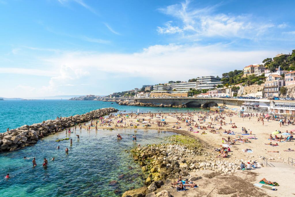 Marseille La plage du Prophète
