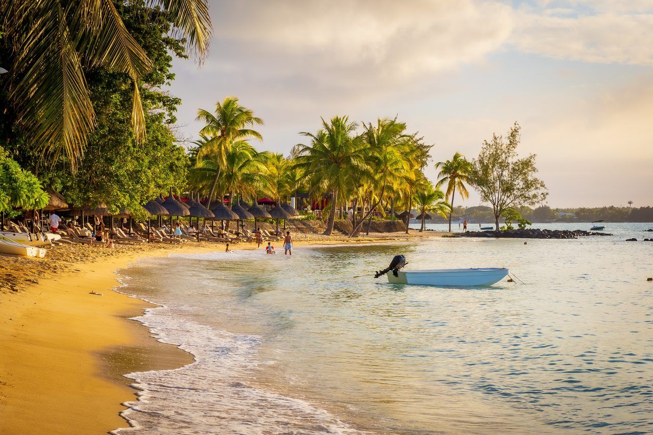 plage Maurice famille lagon
