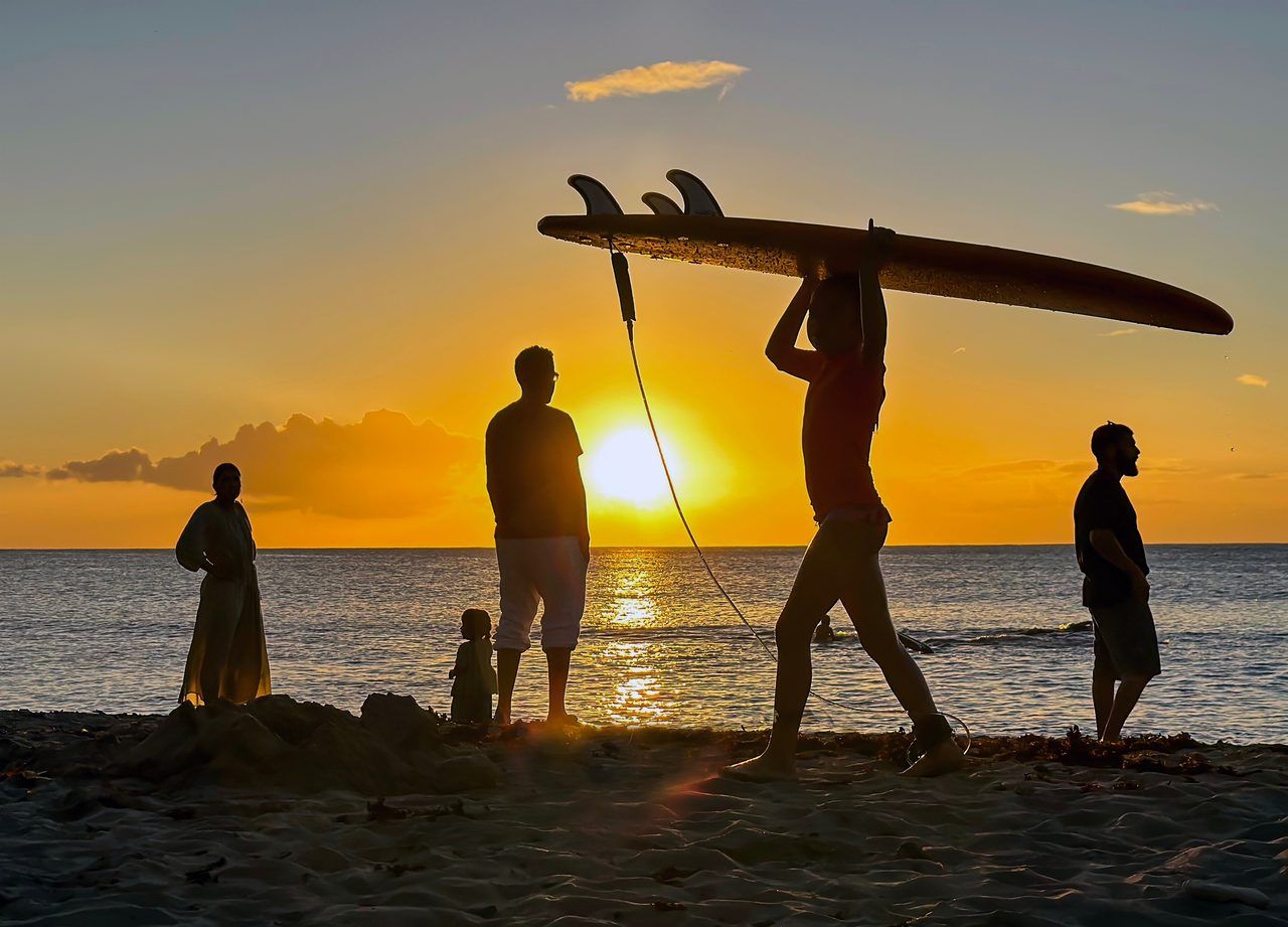 Tamarin Bay surf