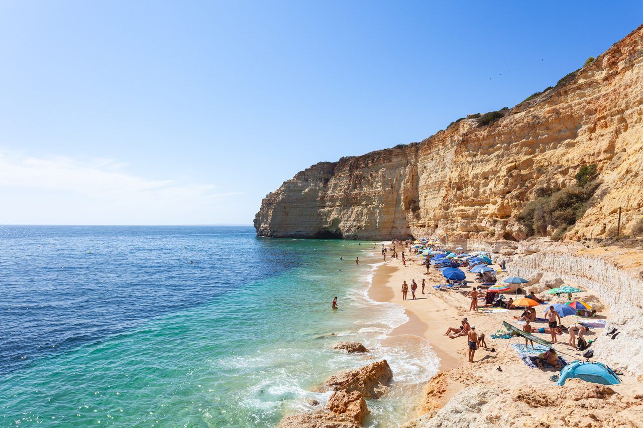 plages Algarve falaises