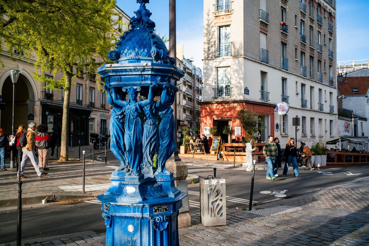 Quartier Belleville Paris