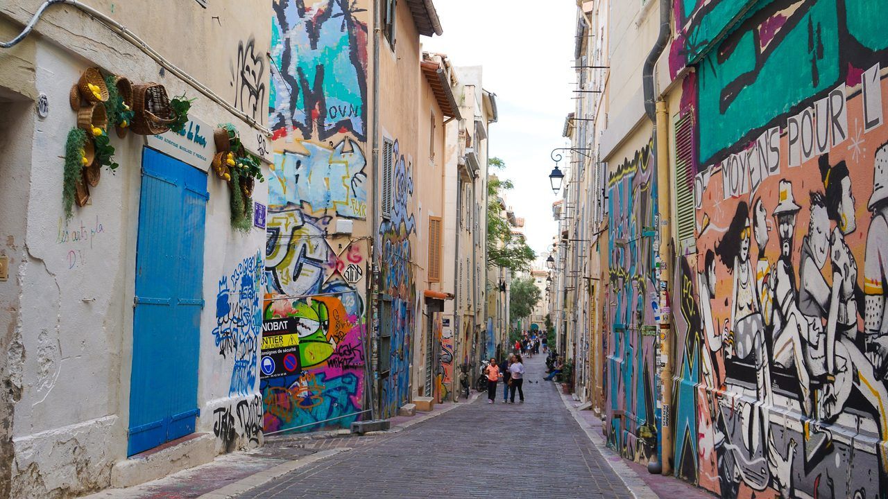 Fresque des Marseillais
