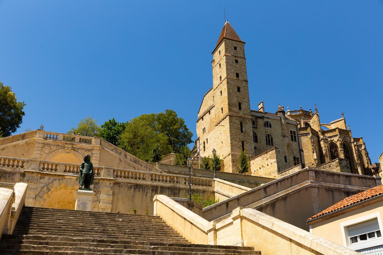 Escalier monumental Auch