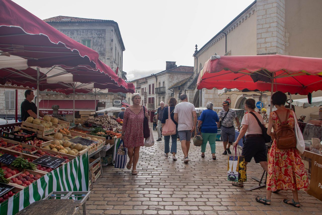Marché de Brantôme