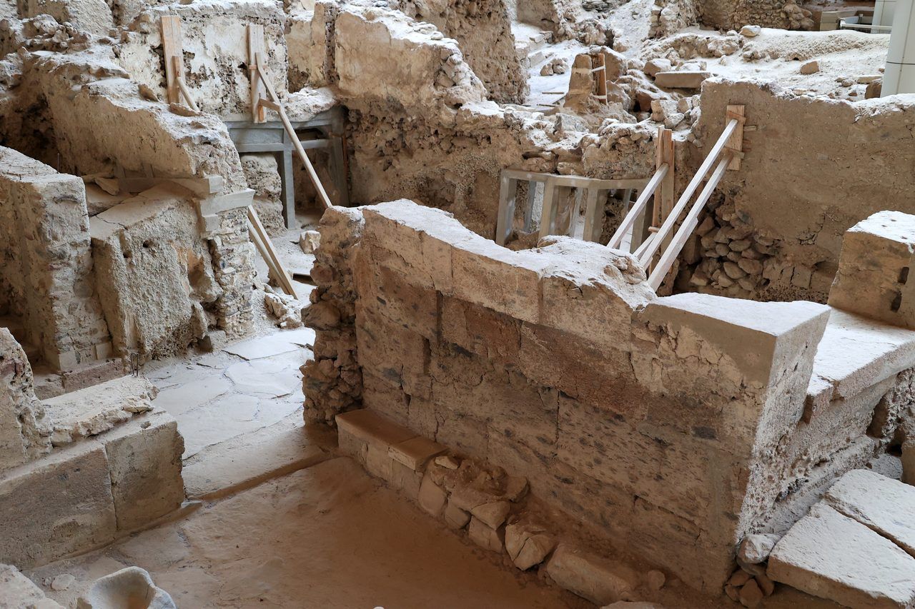 Akrotiri site archéologique