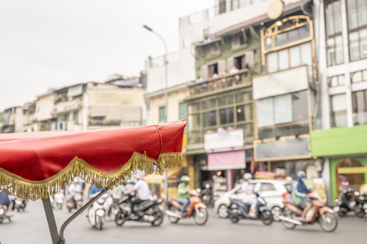 cyclo-pousse Hanoi