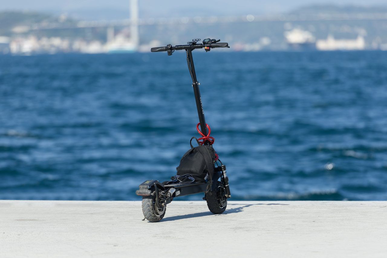 scooter route côtière île