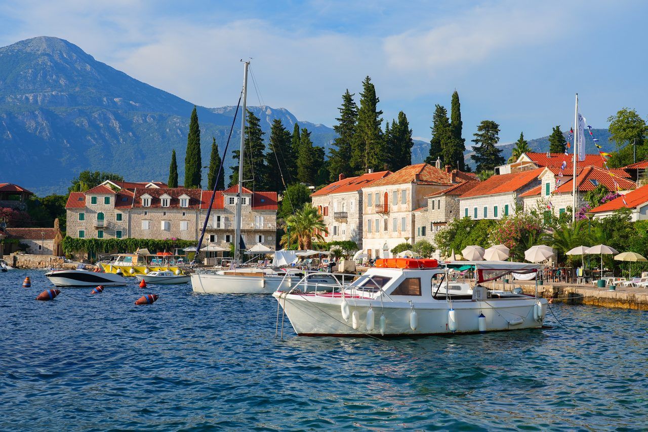 Bouches de Kotor bateau