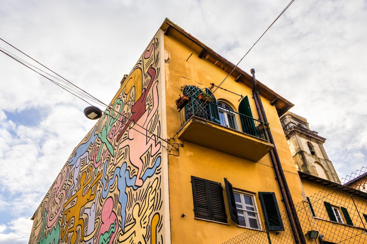 Fresque Tuttomondo Keith Haring
