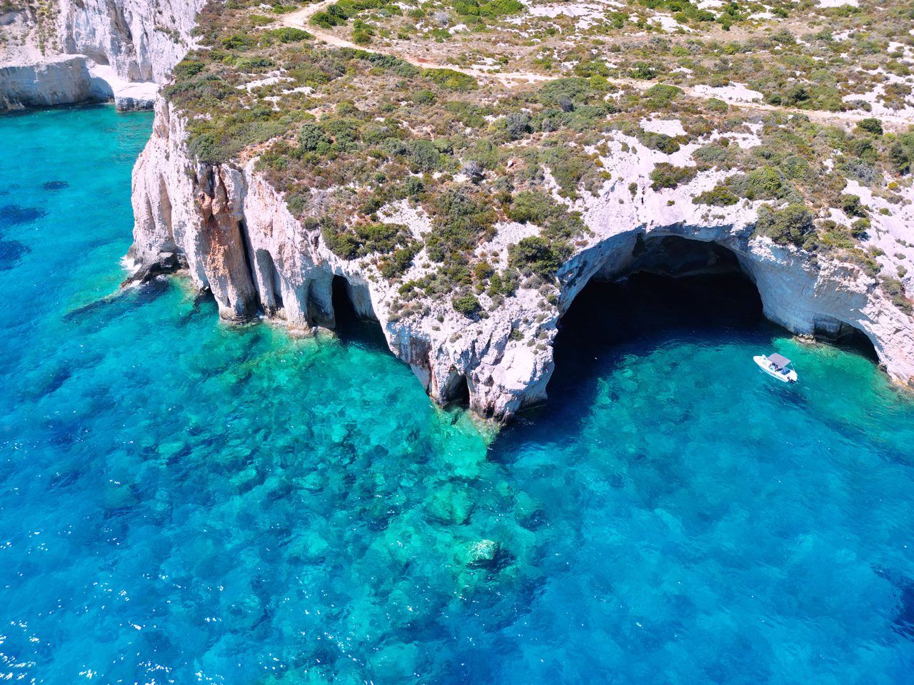 Grottes de Zante