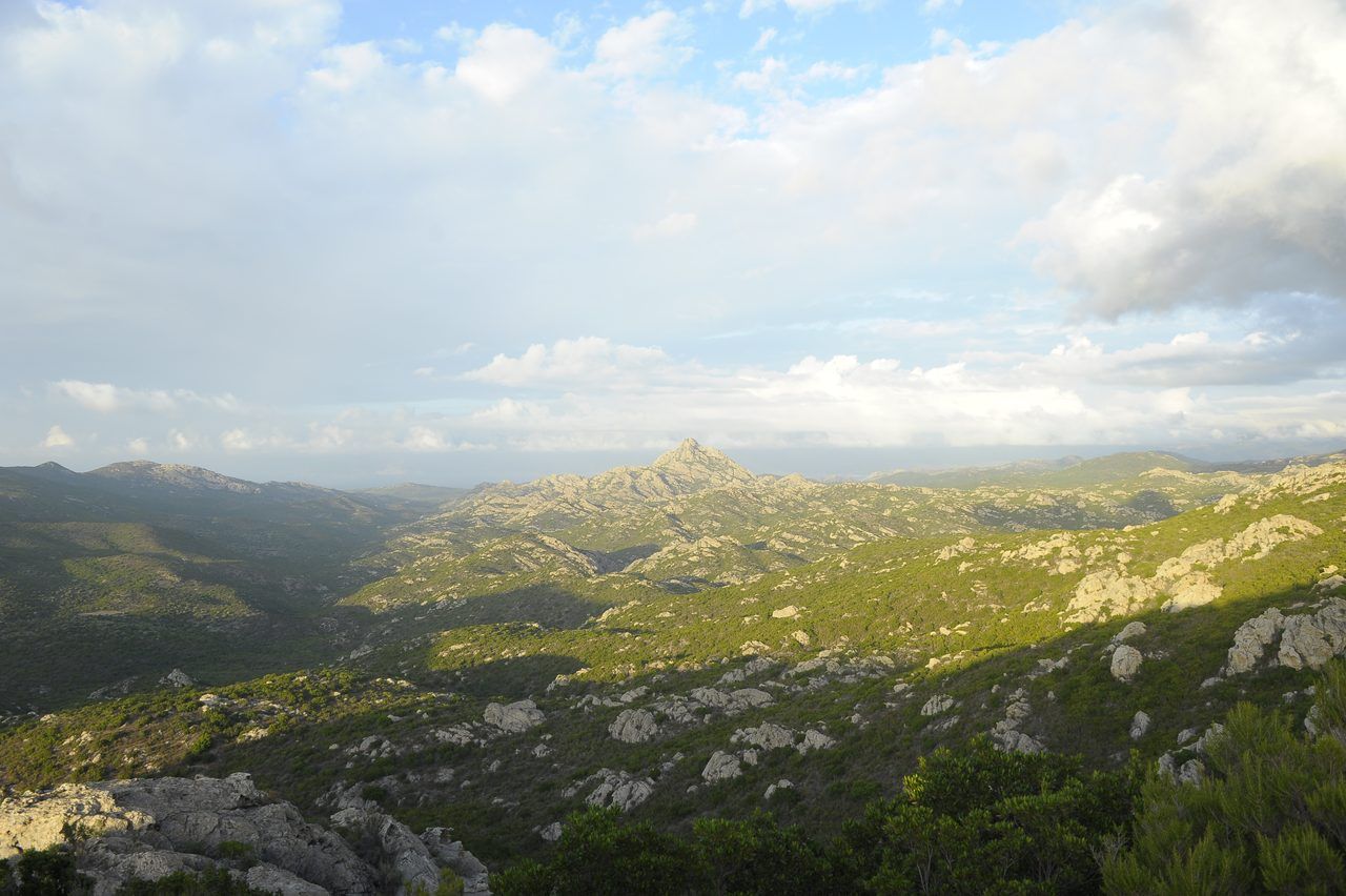Cap Corse sentier crêtes