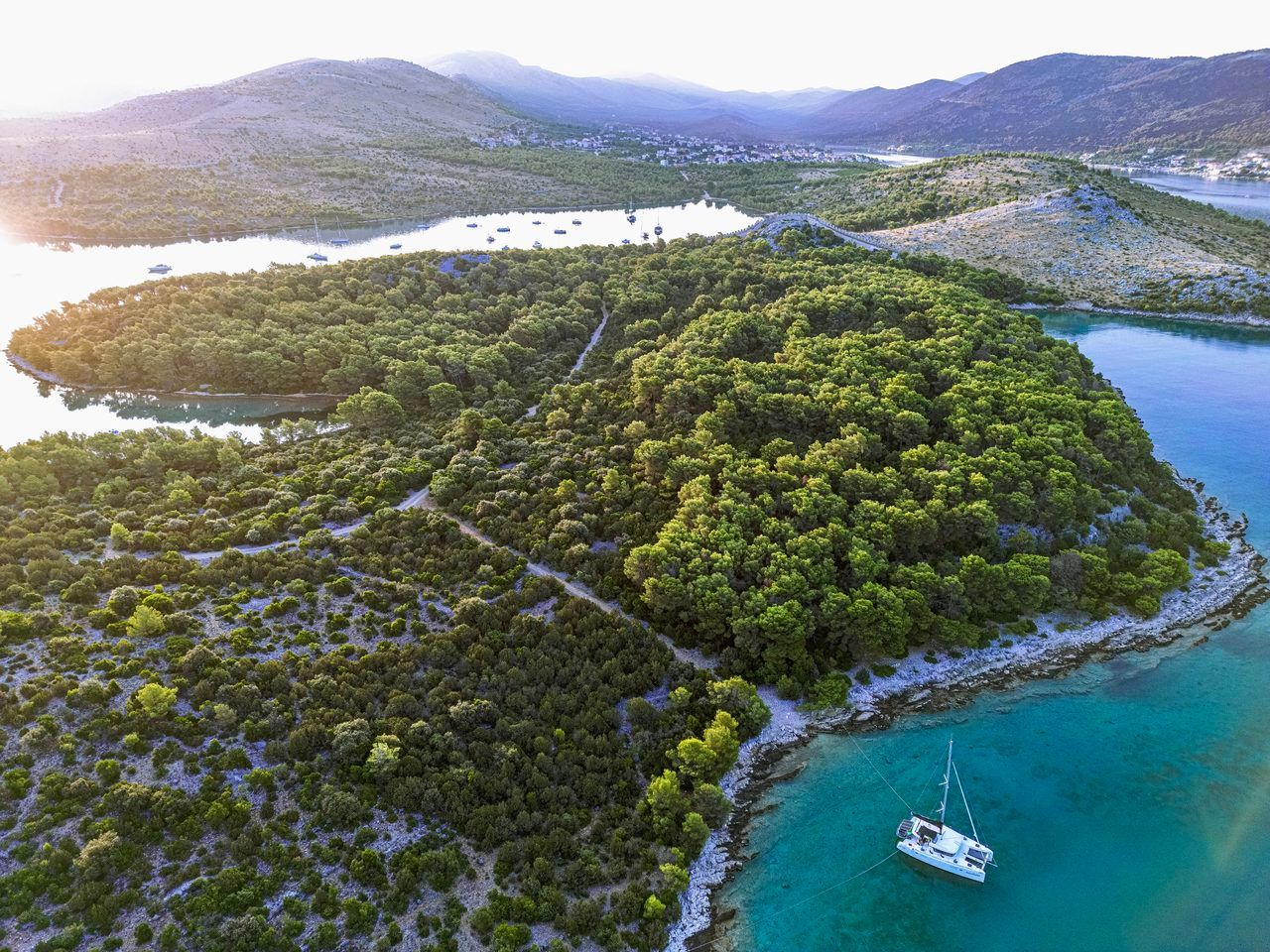 Route littorale Croatie