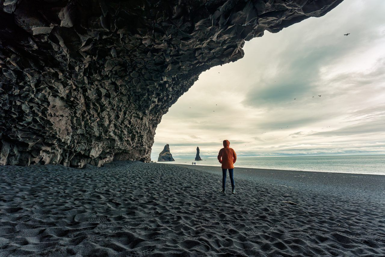 plage de sable noir Islande