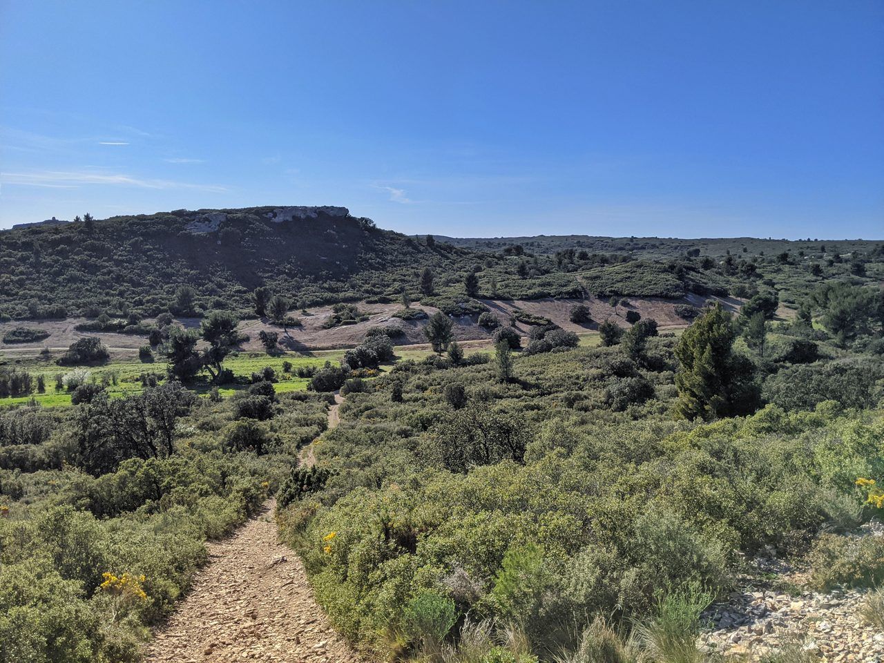 route de montagne garrigue