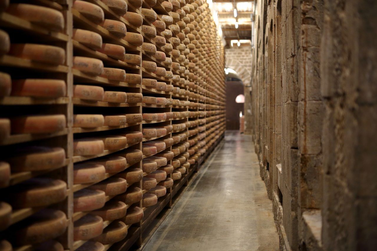 Comté fromage affinage