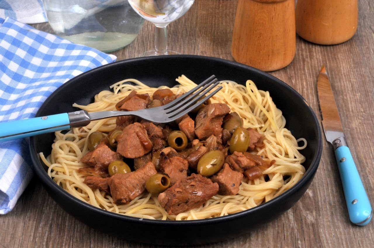 veau aux olives corse