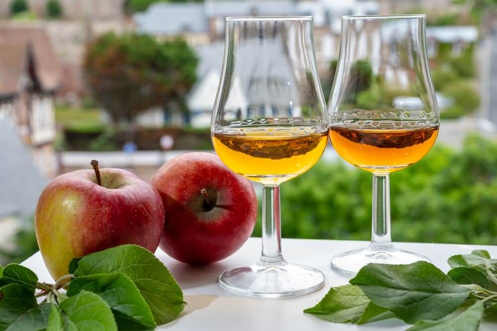 Rouen specialties Calvados