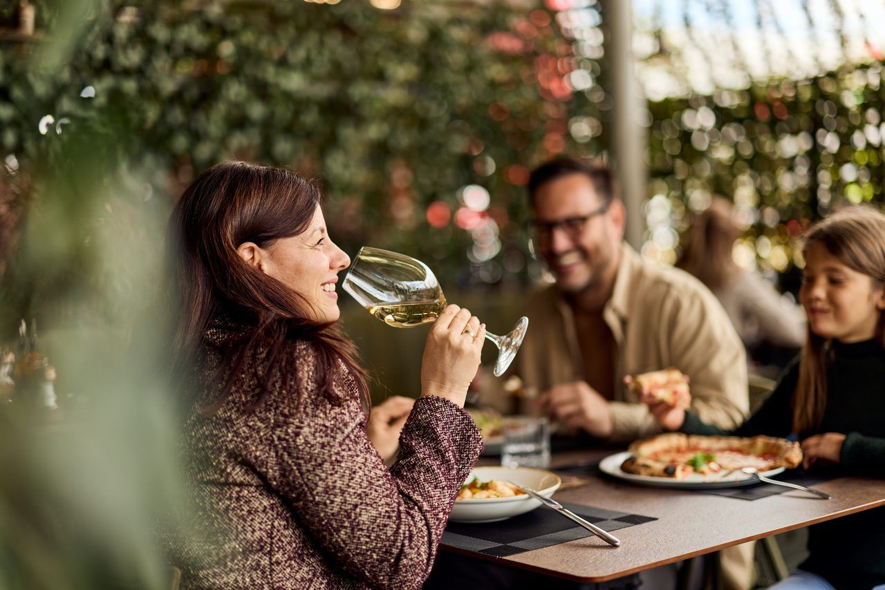 famille restaurant terrasse