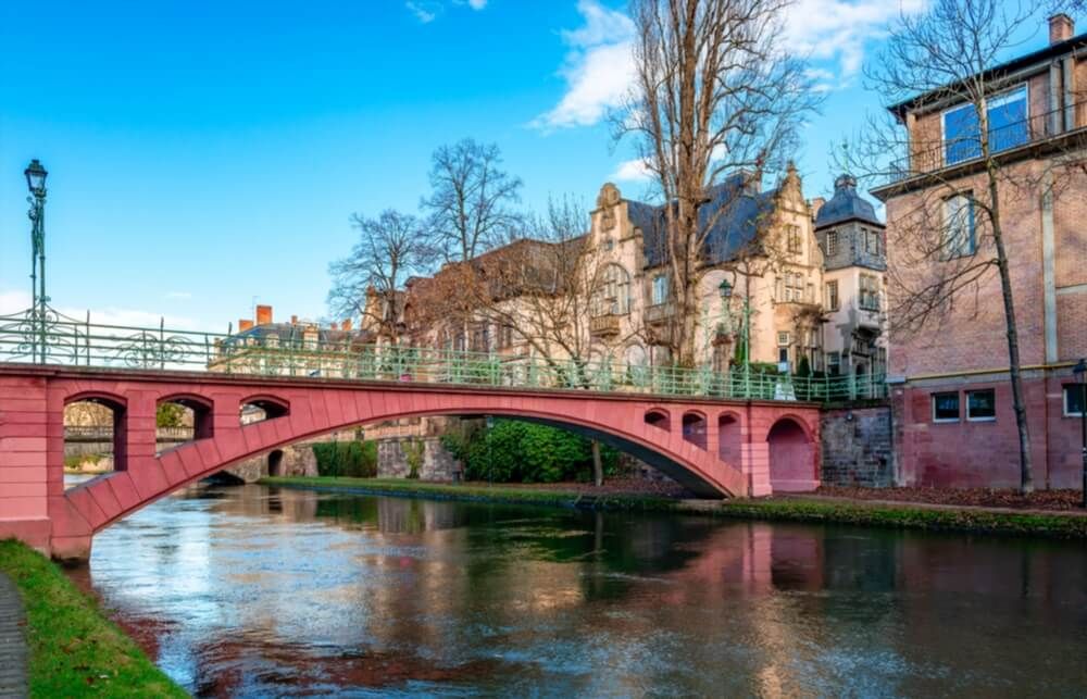Visita del barrio alemán en Strasbourg: la Neustadt